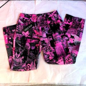 Current Mood "Baby Tonight We Mosh" Skinny  Jeans, NWT Size M. Dollskill